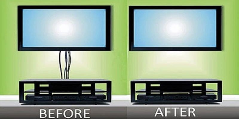 How To Hide Tv Wires Without Cutting Wall