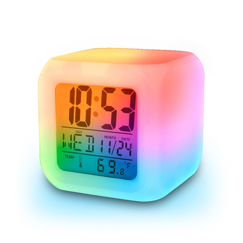 Which Alarm Clock Display Colors Helps You Sleep Without Disturbance?